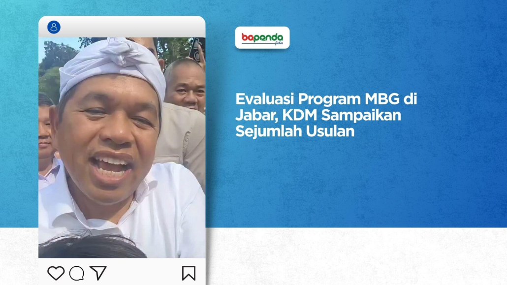 Evaluasi Program MBG di Jabar, KDM Sampaikan Sejumlah Usulan